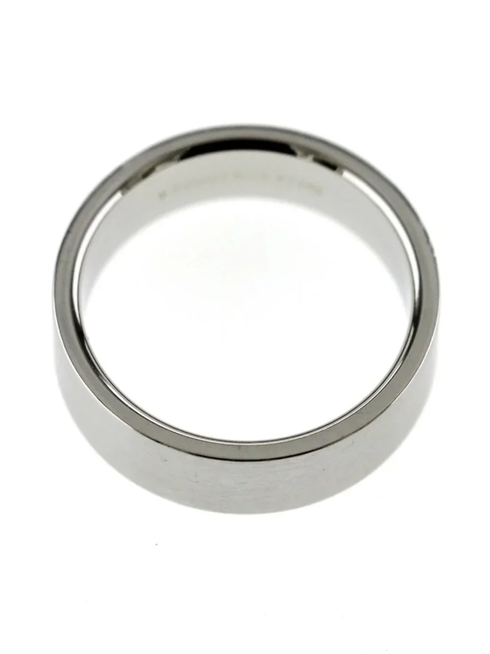 Au Tiffany & Co. 950 Platinum Flat 6 mm Wedding Band Ring Size 6.25